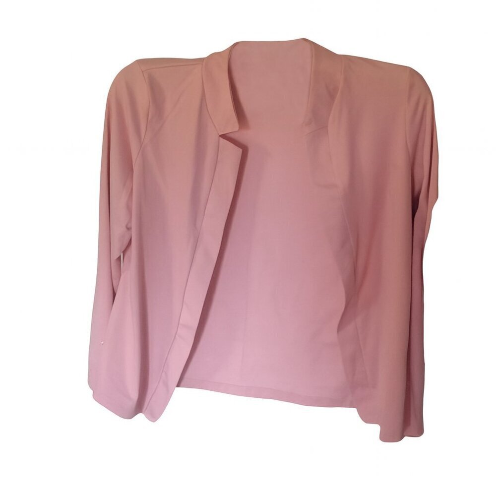 Elegant Pink Women’s Jacket Versatile Style & Effortless Sophistication, Size M